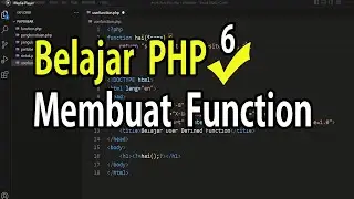 Learn Basic PHP Creating Functions in PHP