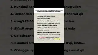 Qanday qo'shish haqidagi malumotni Comentariyadan olsang bo'ladi! 👉