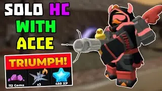 SOLO Hardcore победа с Accelerator + простой гайд | TDS Tower Defense Simulator