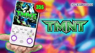 TMNT On This 35$ Gaming Console! | R36 Ultra Gameplay 2025