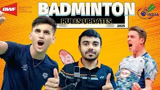 &ldquo;3 New Badminton Rules by BWF (2025) | Big Changes in Service & Scoring System Explained!&rdquo;