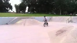 Skate park jumping