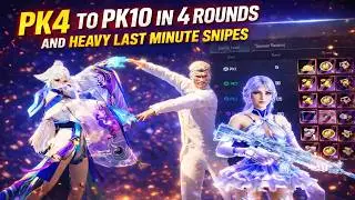 Pk4 to Pk10 Popularity Battle Part-2 | 10M AND 7M SNIPE BATTLES 😎| INTENSE LAST MINUTE 😱