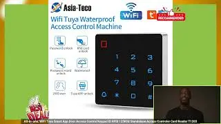 3256806436498639 WIFI Tuya Smart App Door Access Control Keypad ID RFID 125KHz Standalo