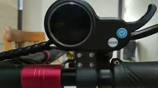 Подключение вольтметра с ключём к контроллеру электросамоката