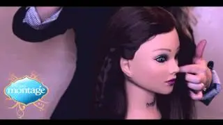 Braided and Curled Hair Tutorial