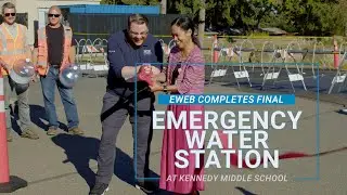 EWEB Completes Emergency Water Station at Kennedy Middle School