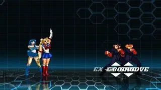 SAILOR MOON/SAILOR MERCURY CRYSTAL VS JULL/JUNI