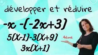 6 exercices corrigés de développement. Mathématiques collège. niveau 4ème
