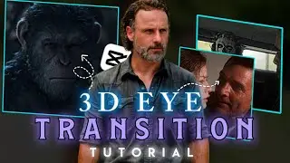 How To Make Smooth 3d Eye Transition On Capcut | Full Tutorial 🔥🔥