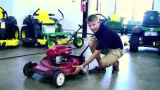 Cleaning & maintaining a push mower