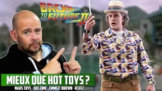 Mieux Que Hot Toys ?  Doc Time Emmett Brown Back to the future 2 1/6 Scale