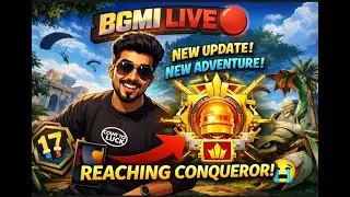 🔴 CONQUEROR IN SQUAD | ONLY TRY | 9TH GEN IPAD = 60 FPS GAMEPLAY| WINSA GAMING LIVE | BGMI