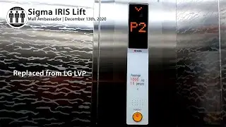 Brand New Sigma Traction Lift / Elevator at Mall Ambassador, Jakarta (Lift 1)