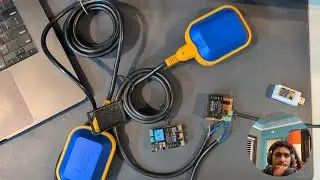 4. ESP01S + ESPHome water tank sensor build