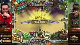 Tiddler Celestial vs. Tarei- Quarter-finals - Hearthstone World Championship 2014