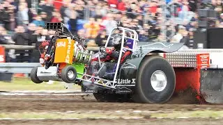 950kg Mini Modified at Brande Superpull 2021 | Great Pulling Action | Tractor Pulling DK