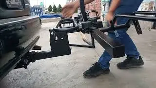 INSTALACIÓN DE PORTA BICICLETA TUPAC FLIGTH 2023 PARA 2 BICICLETAS