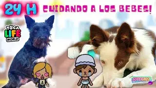 24 horas CUIDANDO a dos BEBÉS en TOCA LIFE WORLD/ Mel y Lana