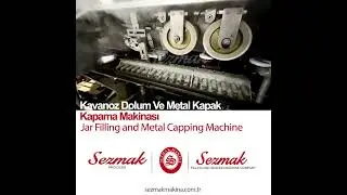 Jam Glass Jar Linear Filling and Capping Line I Marmelat Cam Kavanoz Lineer Dolum ve Kapama Hattı