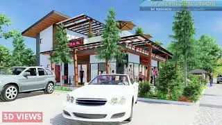 #08 - MODERN DESIGN :  RESTAURANT + RESTHOUSE -  APPROVED DESIGN / ON GOING CONSTRUCTION