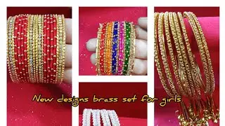 New Designs Brass Bangle Sets