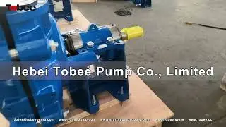 Tobee&reg; Rubber AH Horizontal Centrifugal Slurry Pump for Ball mill discharge.
