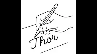 I drew Thor Fan Art | Chris Hemsworth | The Strongest Avenger