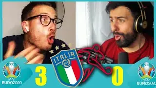 ITALIA - SVIZZERA: 3-0 // LIVE REACTION feat STEVE