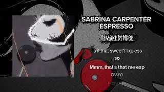 Sabrina Carpenter - Espresso | Drill Remix | Remake by Nhoe #cover #music #coversong #drillmusic 