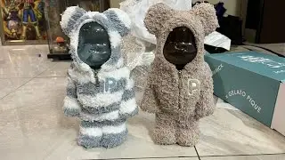 Unboxing Bearbrick X Gelato Pique Mint 400%