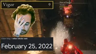 People still aren't leveling vigor | Elden Ring Patch 1.06