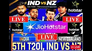 🔴Live: India vs New Zealand 5th T20 | Live Score & Commentary | IND vs NZ Live Score | Sports