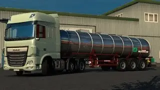 ETS 2 - DAF XF 510 Euro 6 - Trip: Warszawa - Olsztyn