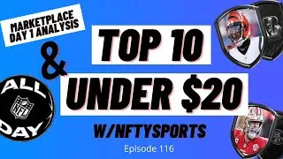 NFL All Day Top 10 Buys Under $20 NOW | Marketplace Opening Analysis | BUYING NOT SELLING #nflallday