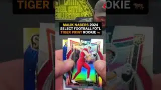 2024 Panini Select Football Malik Nabers Tiger Print Short Print RC! #Prizm #TheHobby #GroupBreaks