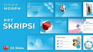 Template PPT Skripsi Morph Gratis Download - PPT Gratis 87