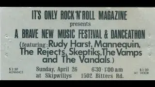 1981 BRAVE NEW MUSIC FESTIVAL (San Antonio Texas) Full Show: punk new wave post-punk bands live