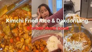 Full Recipe Video:Korean Spicy Chicken Stew and Kimchi Fried Rice