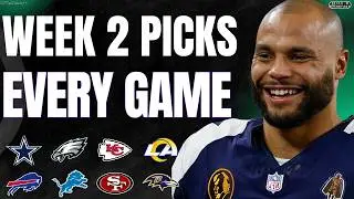 NFL Week 2 Picks for EVERY NFL Game | NFL Predictions for Week 2