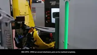 MEGAROB STORAGE 130 - 2 DN Solutions turning lathe automation