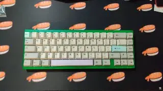 TheKeyCompany's Portico (Terminal Green) w/Lubed Tealios V2 Typing Sound Test