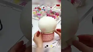 Hello Kitty Mermaid Magic 🧜&zwj;♀️✨ #shorts #shortsfeed #shortsvideo #cakeart