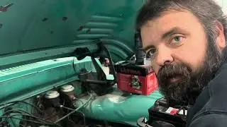 Aaron's 1962 Dodge D200 - Properly repairing the cooling system, Alternator being swapped out.
