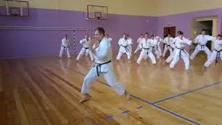 Sensho kata Asai Karate with Shihan Dormenko Andrey 8 Dan
