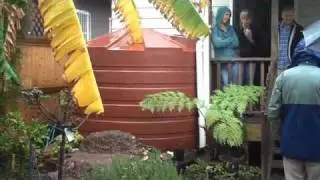 SuperForest Visits Brook Sarson and Learns About Rainwater Harvesting
