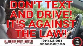 Don't Get Pulled Over! We are Florida's Largest DMV Authorized Driving School, Lessons & Testing!