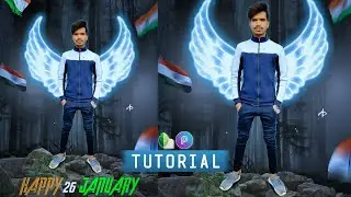 Republic Day Creative Photo Editing Tutorial in PicsArt🔥|| 26 January Photo Editing 2021 - Ap Editz