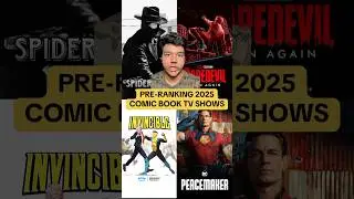 Pre-Ranking The 2025 Comic Book TV Shows