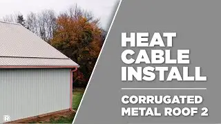Metal roof de icing cable with Heat Tape PRO